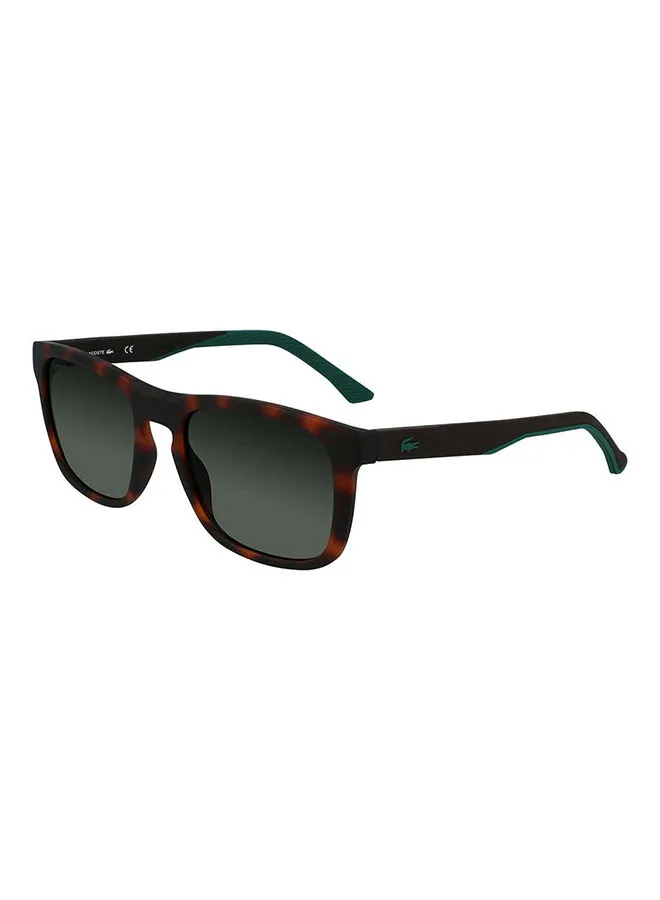 LACOSTE Men's Full Rim Bio Injected Modified Rectangle Sunglasses  L956S-230-5519