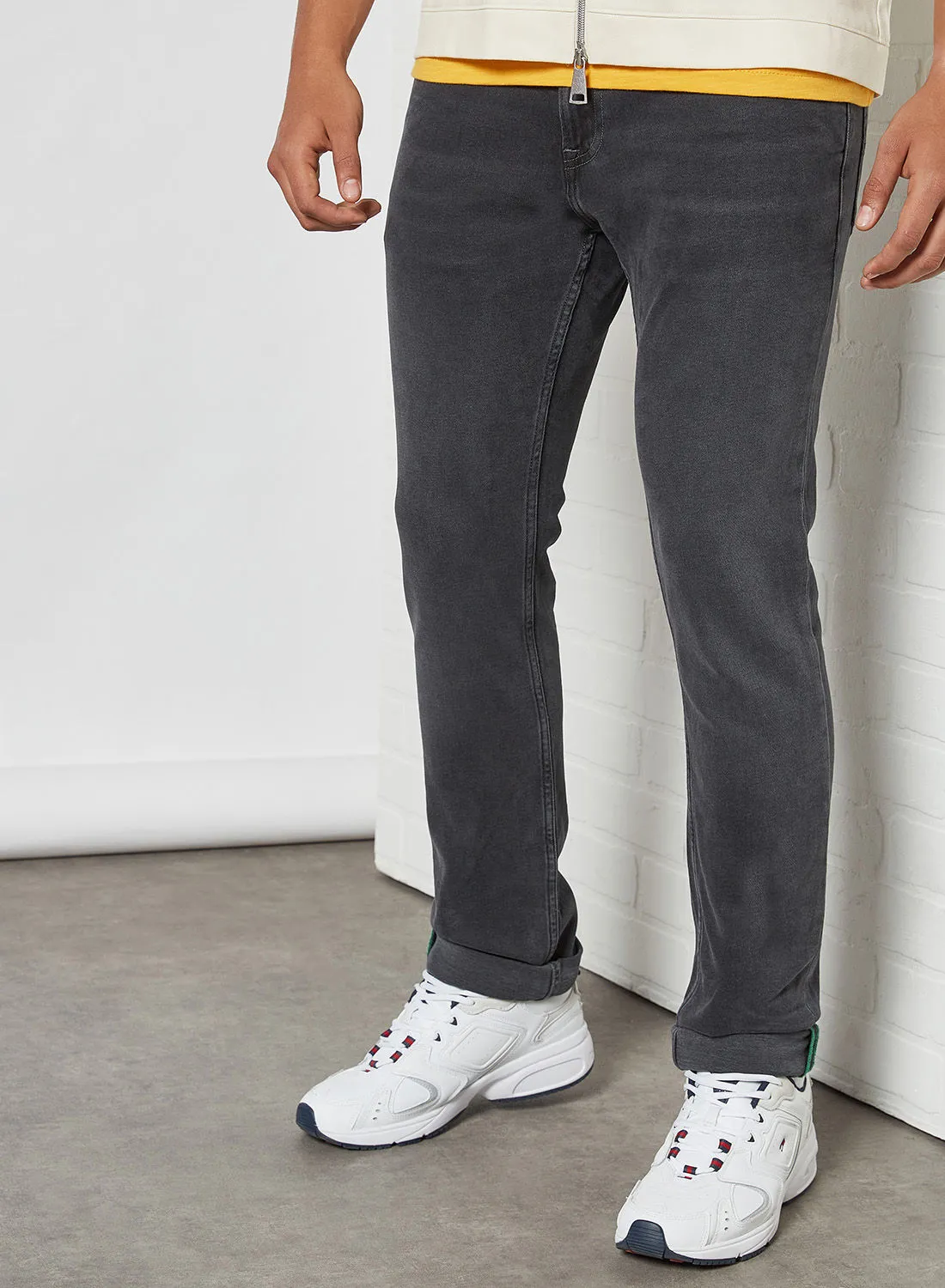 TOMMY JEANS Scanton Slim Fit Jeans Grey