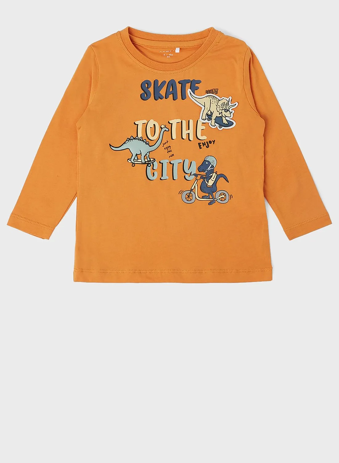 NAME IT Kids Slogan Print T-Shirt