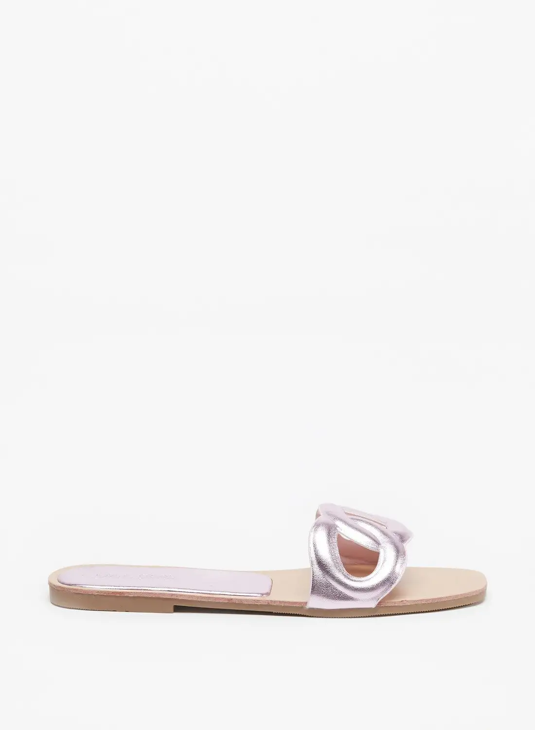 Flora Bella By Shoexpress Womens Slip On Flat Sandals Ramadan Collection