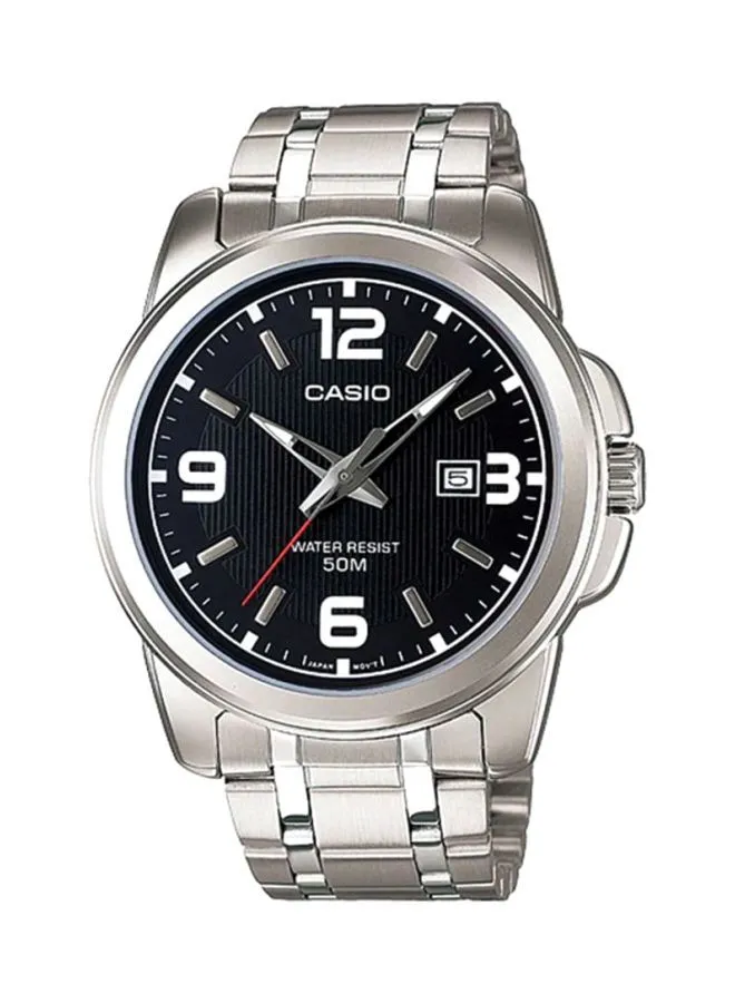 CASIO Men's Water Resistant Stainless Steel Analog Watch MTP-1314D-1ADF