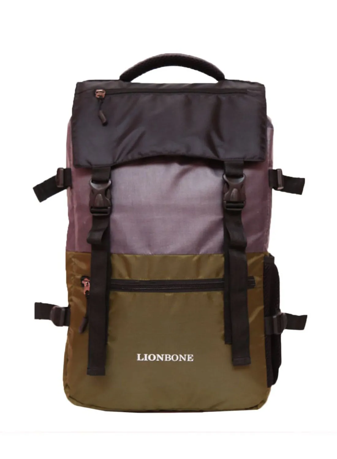 حقيبة ظهر بطبعة شعار LIONBONE باللون الأسود