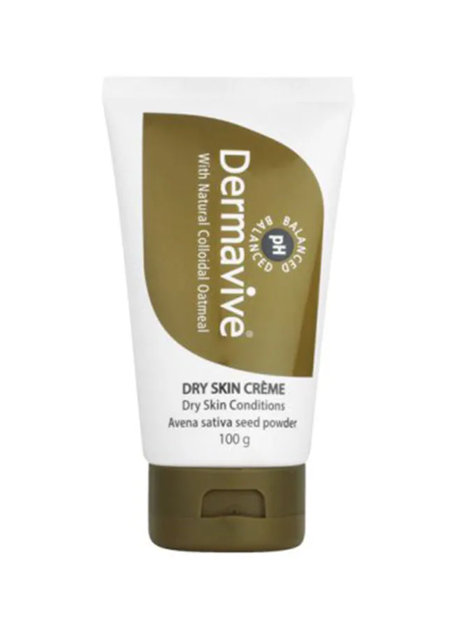 Dermavive Dry Skin Crème Off White - Creamy 100grams