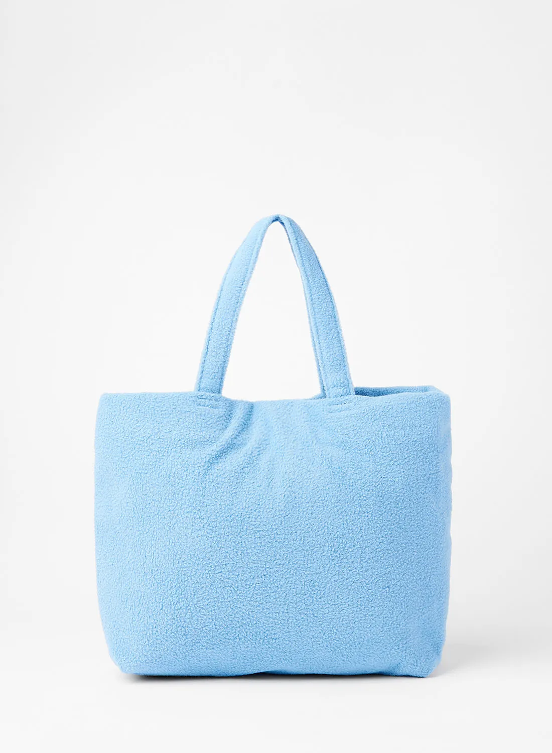 LABEL RAIL Fuzz Shoulder Bag Blue
