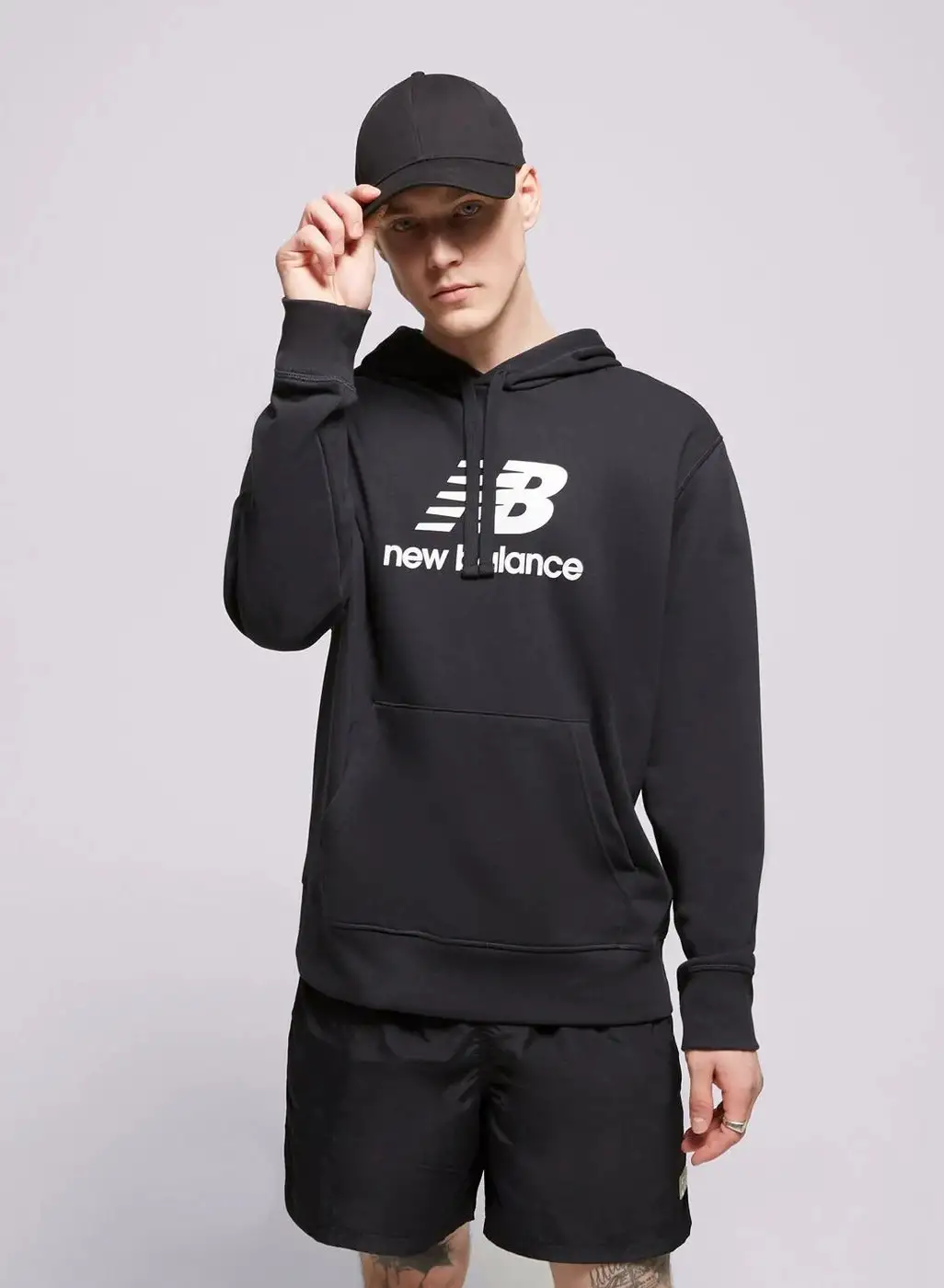 New Balance Essential Stacked Hoodie