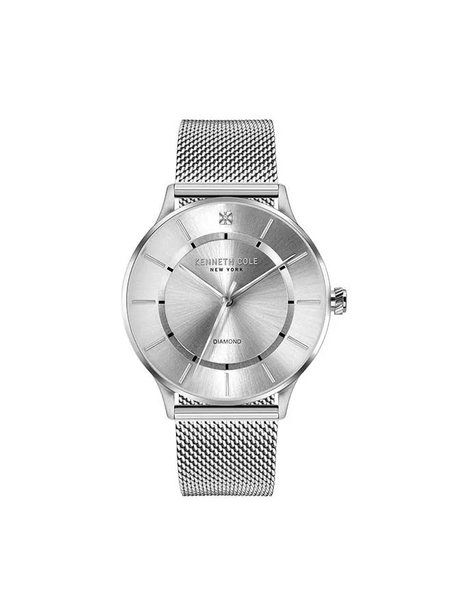 Kenneth Cole Men's MODERN CLASSIC Stainless Steel Analog Wrist Watch KC50580001 - 40 mm - Silver