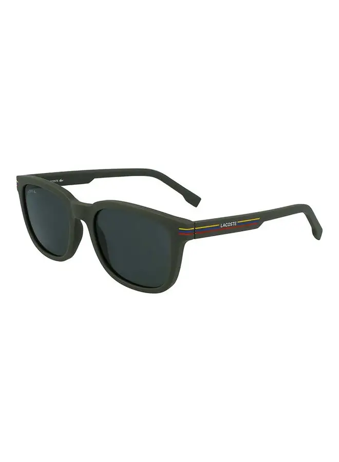 LACOSTE Men's Full Rim Bio Injected Modified Rectangle Sunglasses  L958S-301-5419