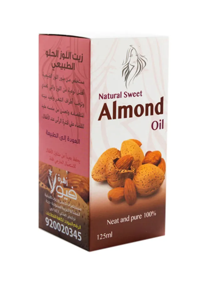Viola-flower Sweet Almond Hair Oil 125ml