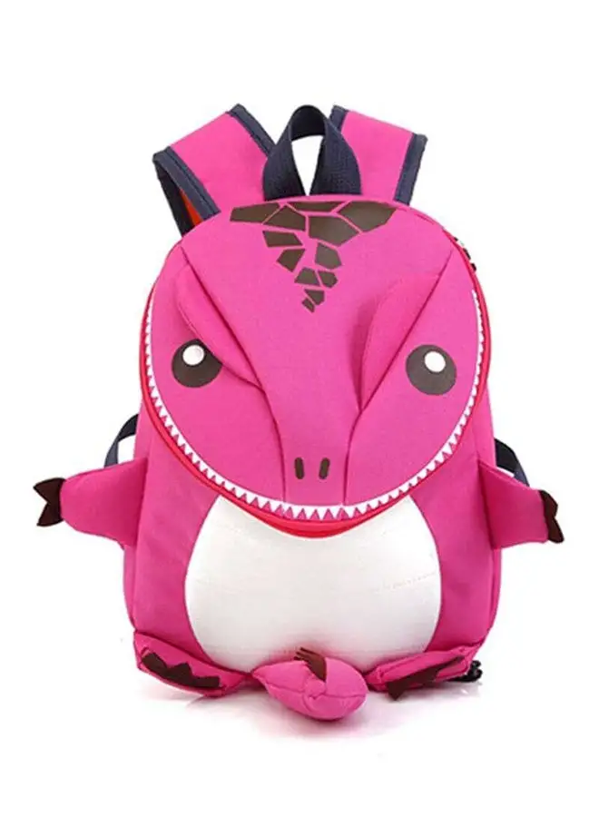 OUTAD Dinosaur Shape Kids Backpack Pink