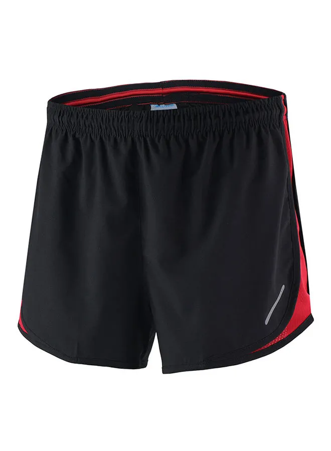 Generic Arsuxeo Running Shorts Black/Red