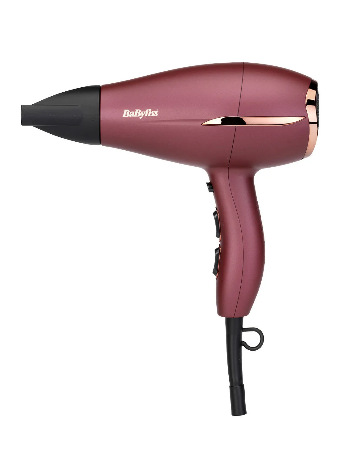 babyliss Hair Dryer Lightweight 2200W Smooth Ultra Fast Shine Boosting Power 3 Heat 2 Speed Settings With Cool Shot Berry Crush 5753PSDE