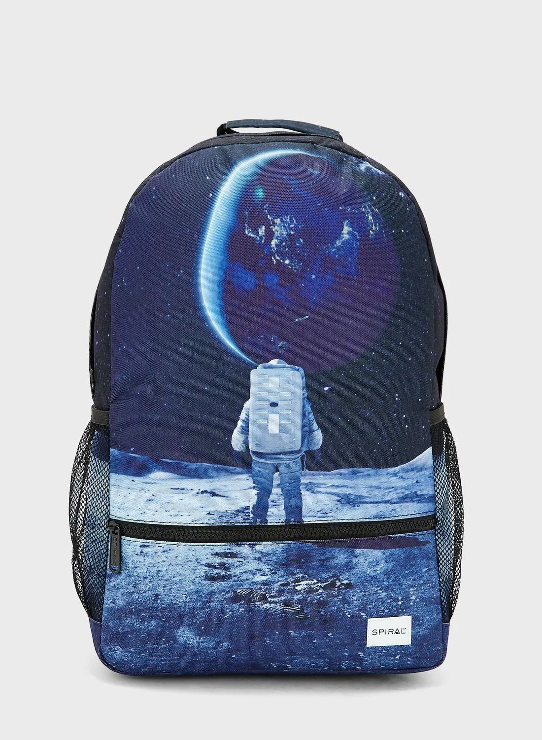 Spiral Lunar Printed Backpack