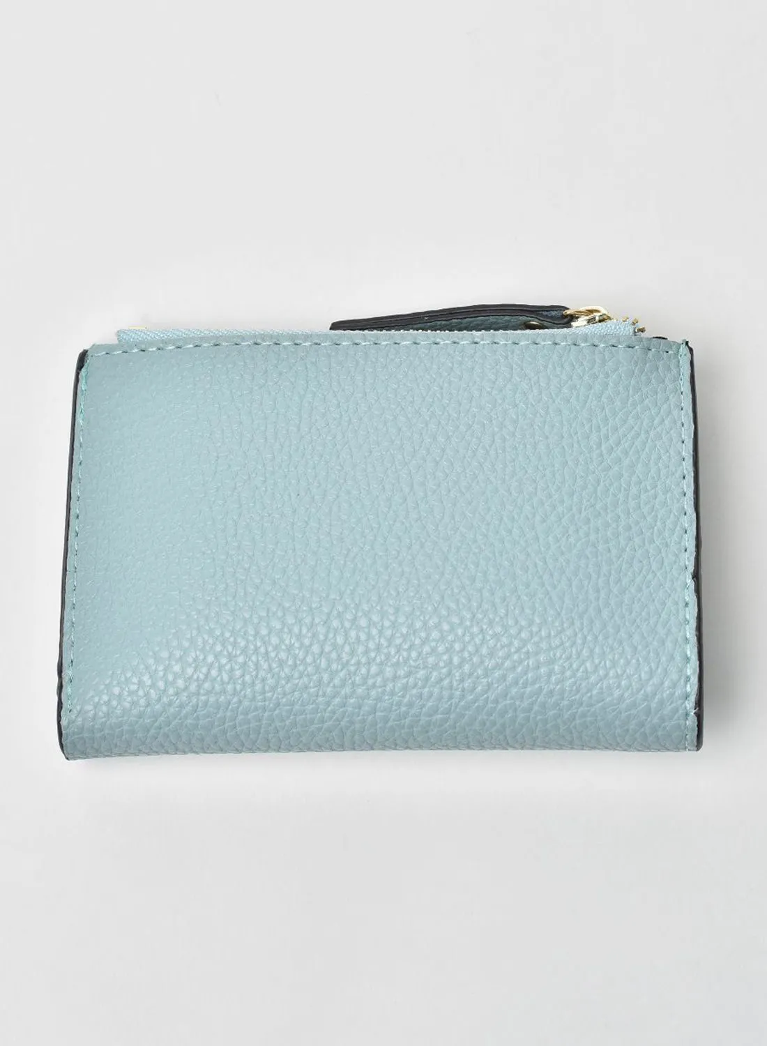 Jove Logo Detail Fashionable Stylish Wallet Blue