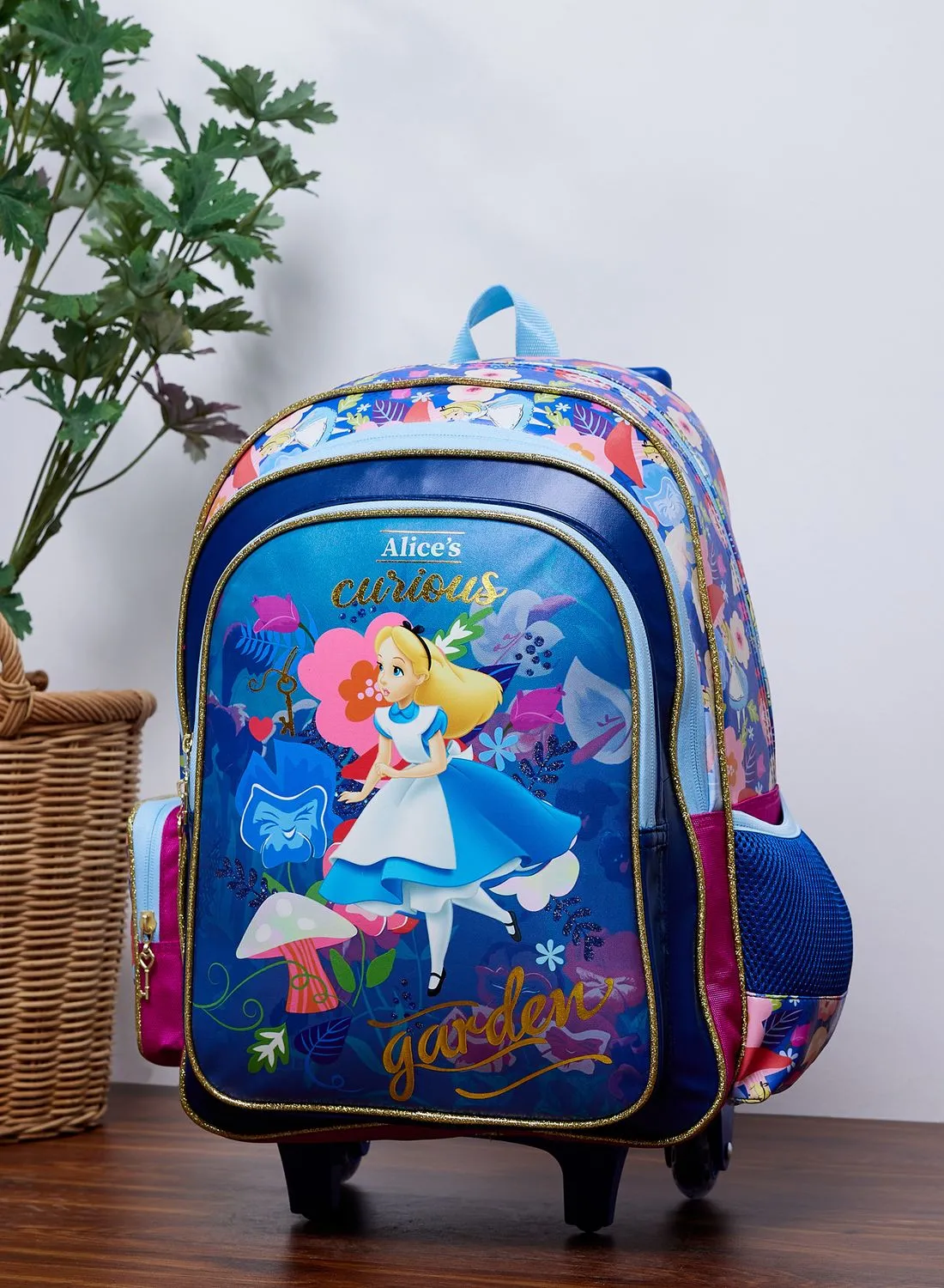 Disney Disney Alice In Wonderland Back To School Trolley Backpack
