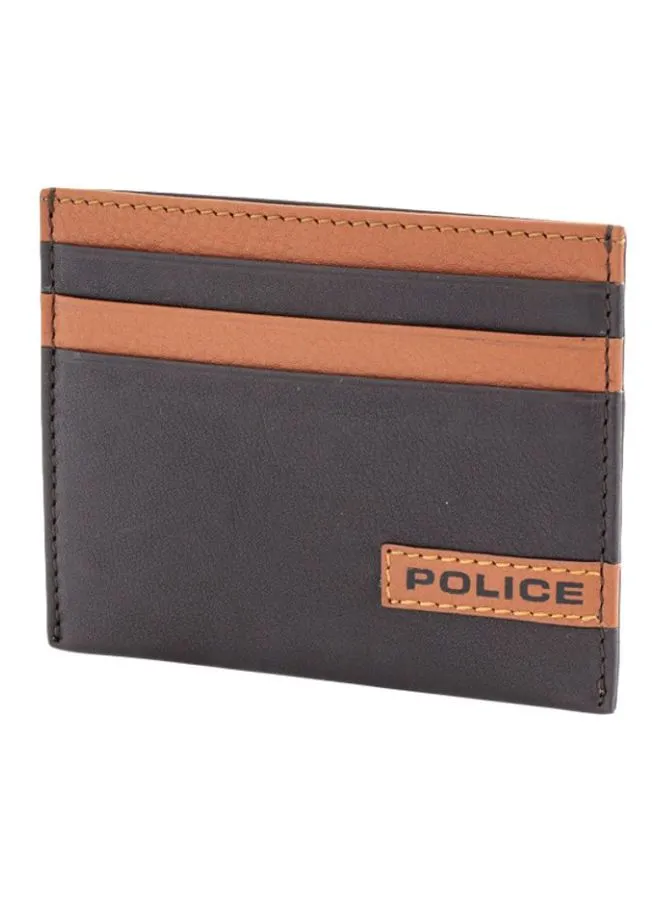 POLICE Horicon Card Holder Brown/Tan