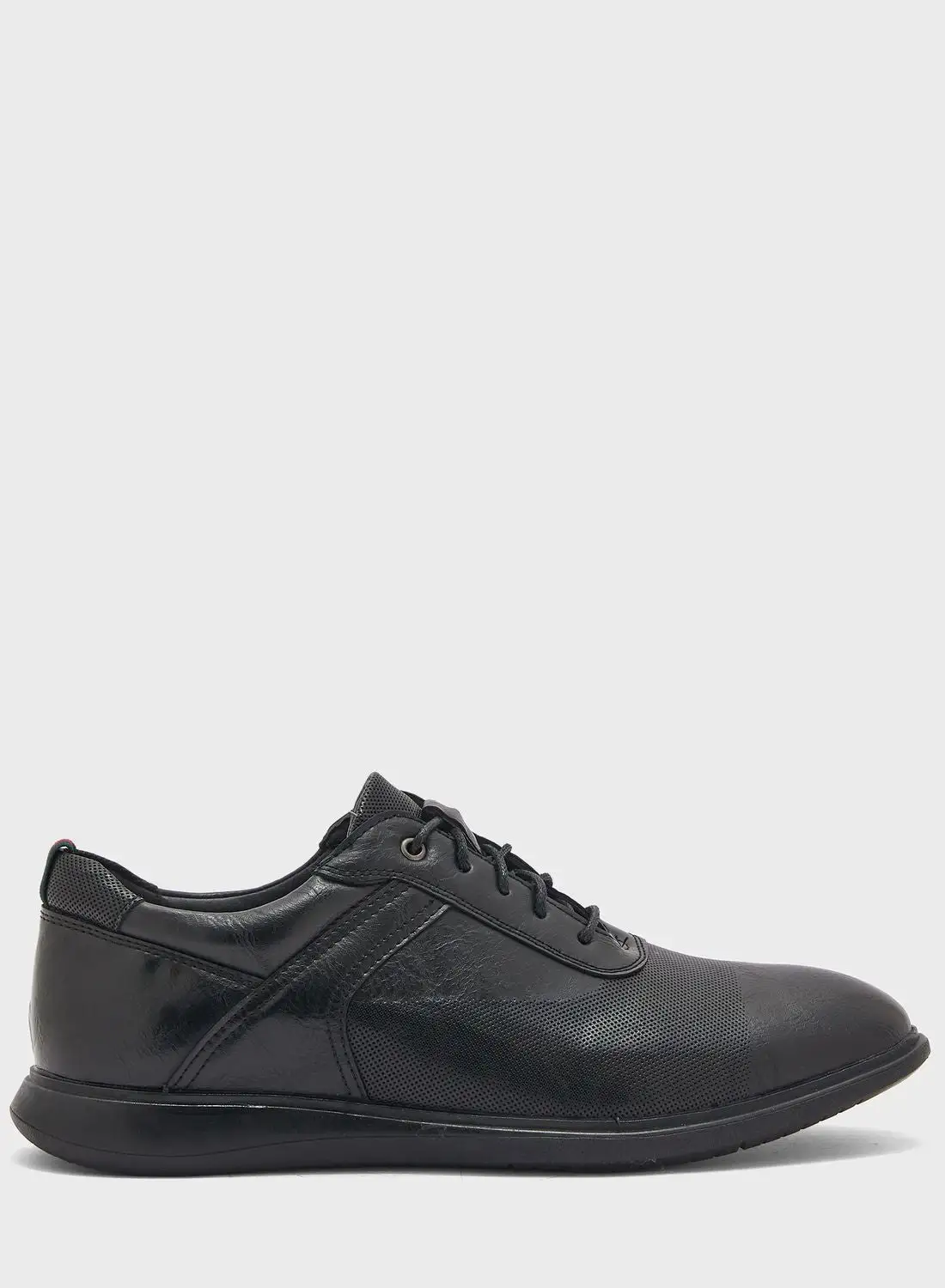 Robert Wood Faux Leather Casual Lace Ups
