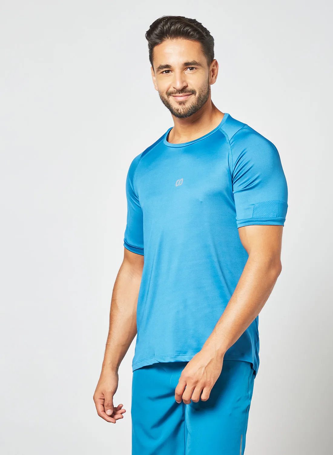 ONE/ZERO Comfortable Stylish T-Shirt Blue