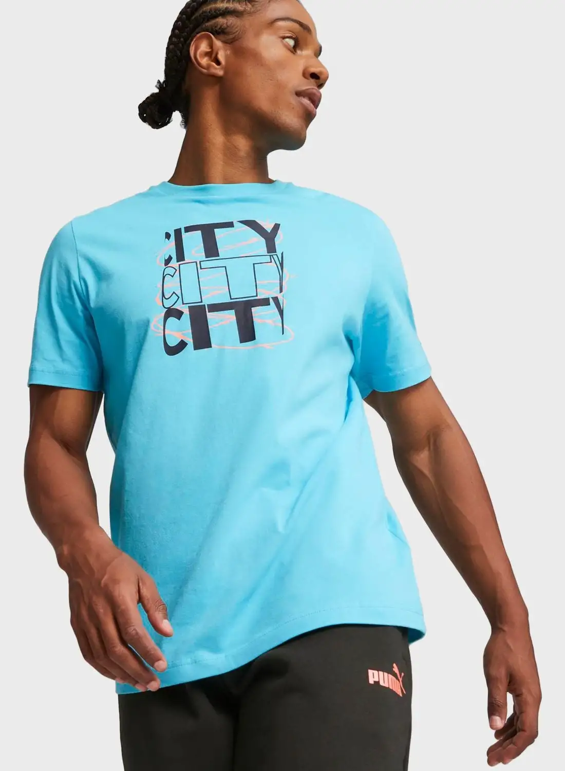 PUMA Manchester City Football Club Graphic T-Shirt