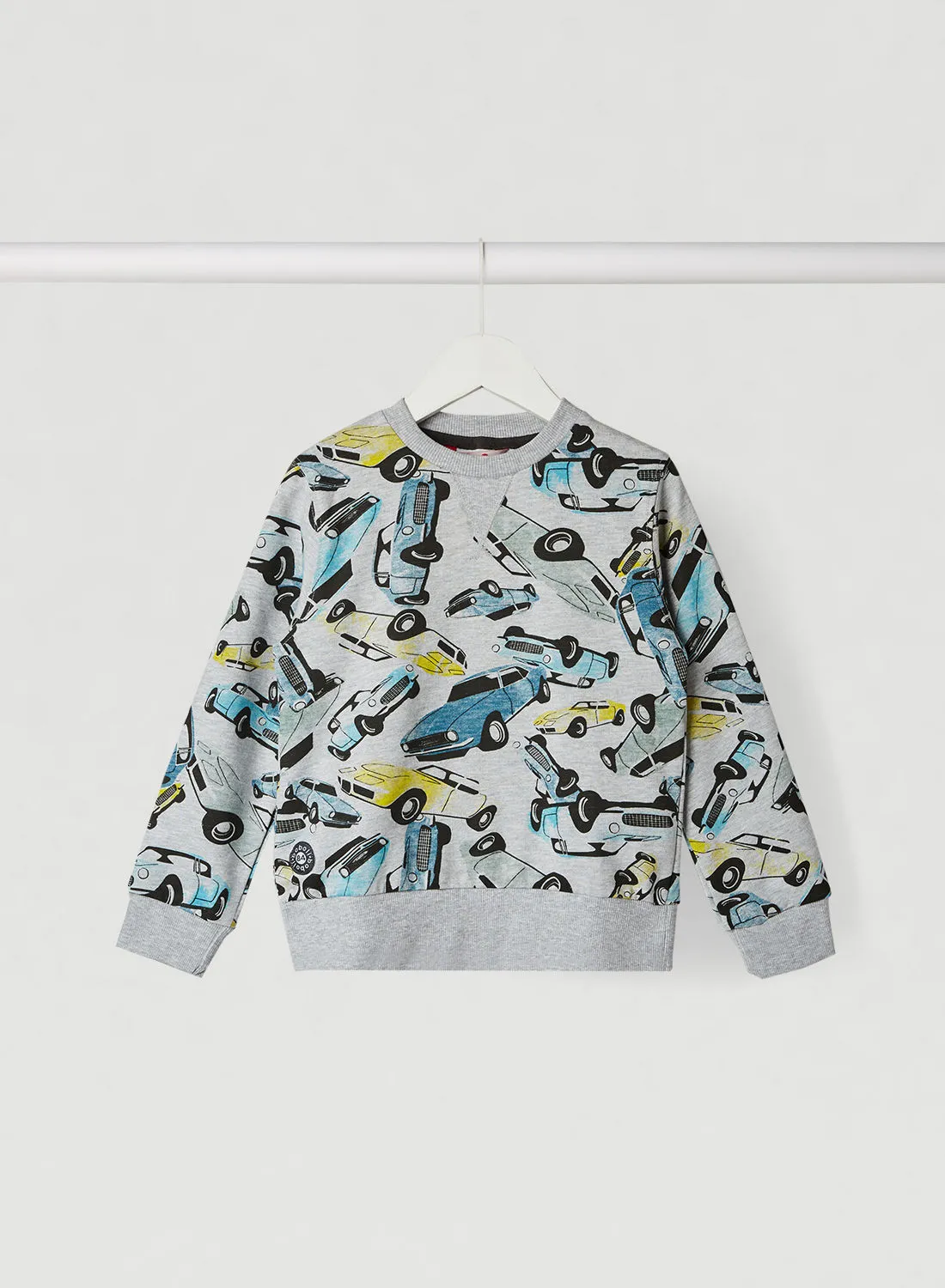 Boboli Baby/Kids All-Over Car Graphic Sweatshirt print
