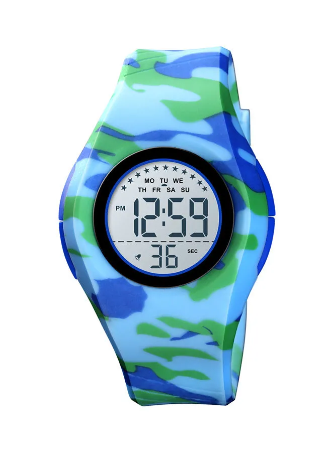 ساعة يد SKMEI Fashion رقمية مقاومة للصدمات ومقاومة للماء 1556