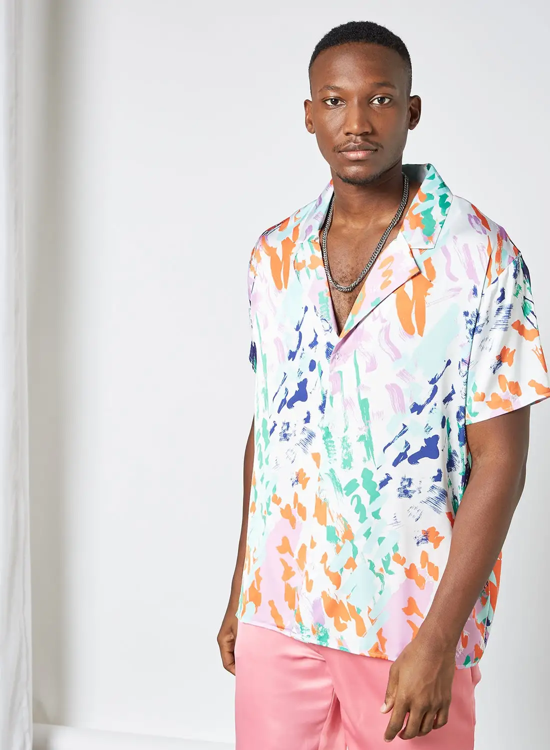 STATE 8 Abstract Print Shirt Multicolour