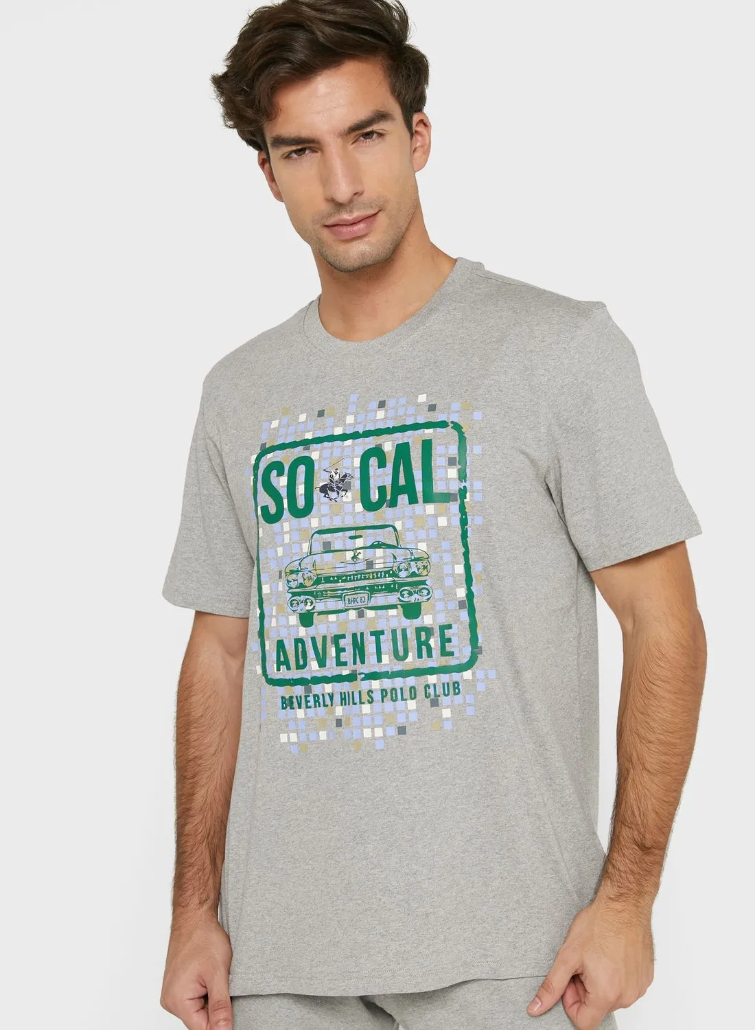 bhpoloclub Social Adventure Crew Neck T-Shirt