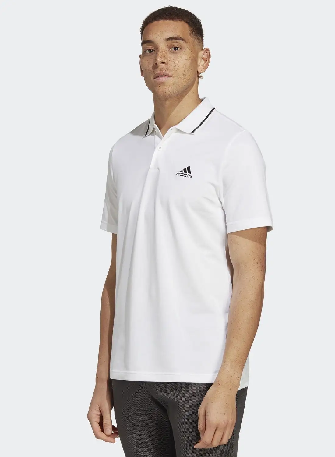 Adidas Small Logo Pique Polo
