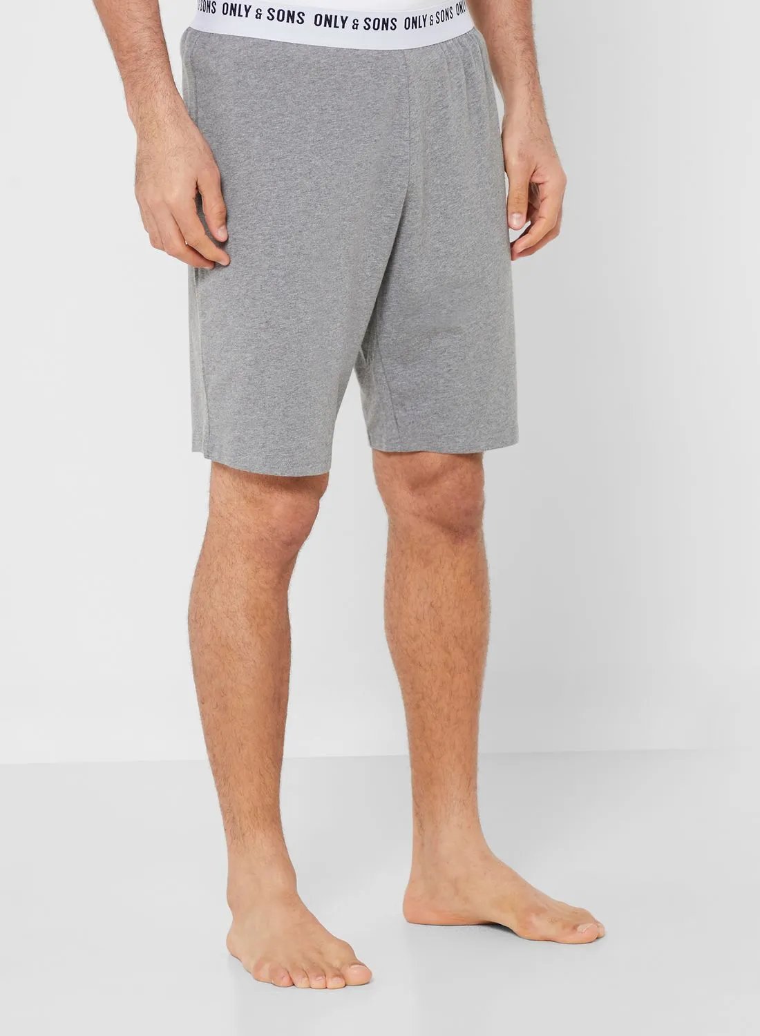 Only & Sons Logo Band Shorts