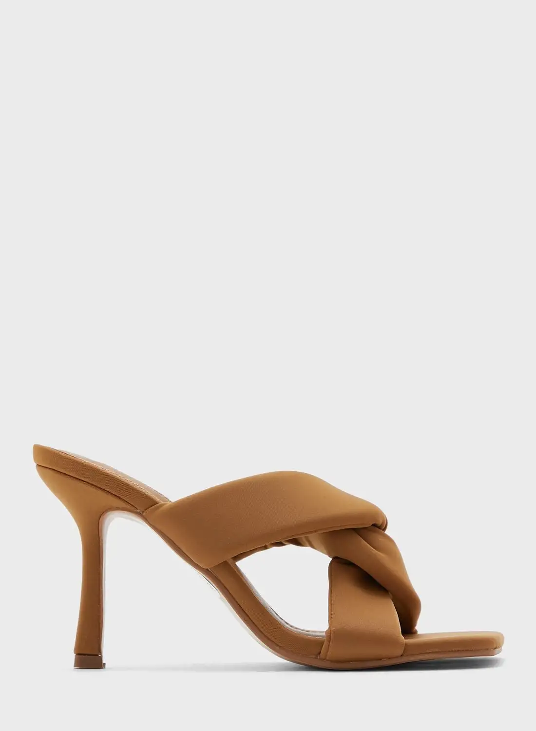 TOPSHOP Neeve Padded Cross Over Heeled Sandals