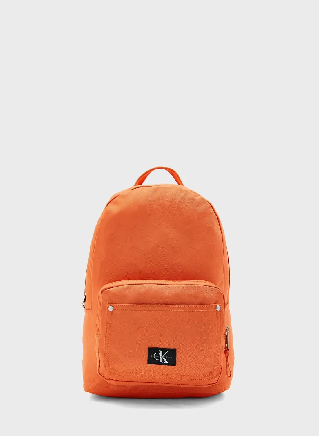Calvin Klein Jeans Logo Front Zip Backpack
