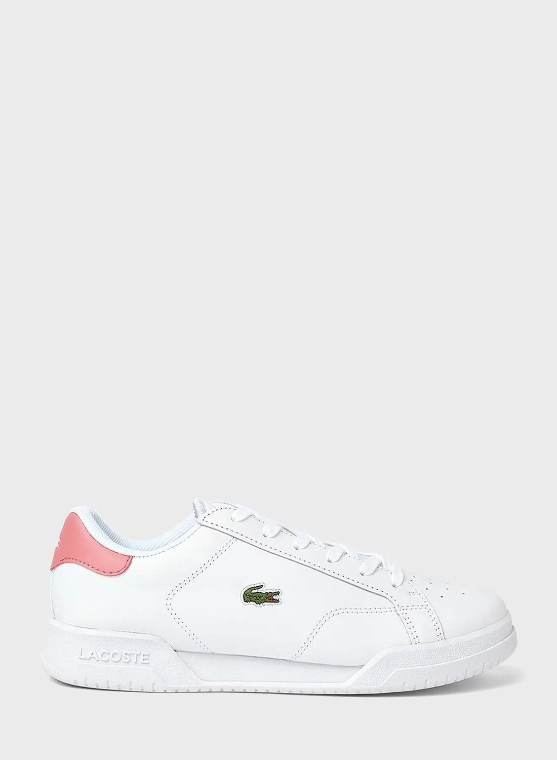 LACOSTE Twin Serve Leather Sneakers