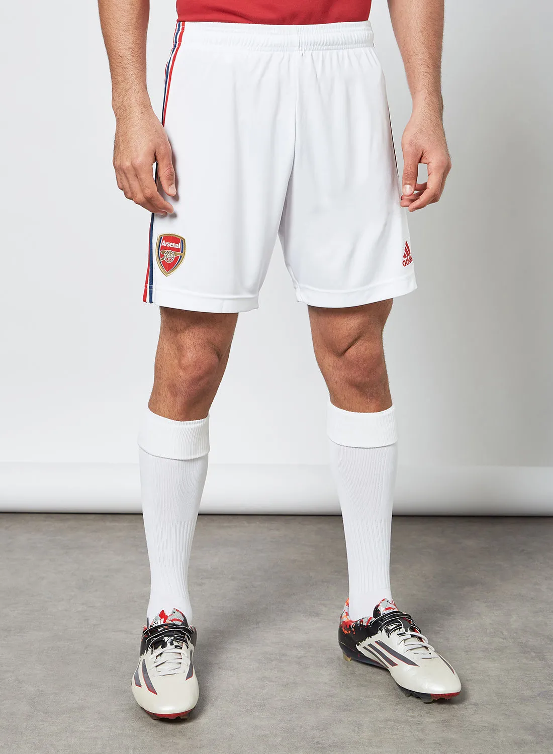 Adidas Arsenal 21/22 Home Football Shorts White