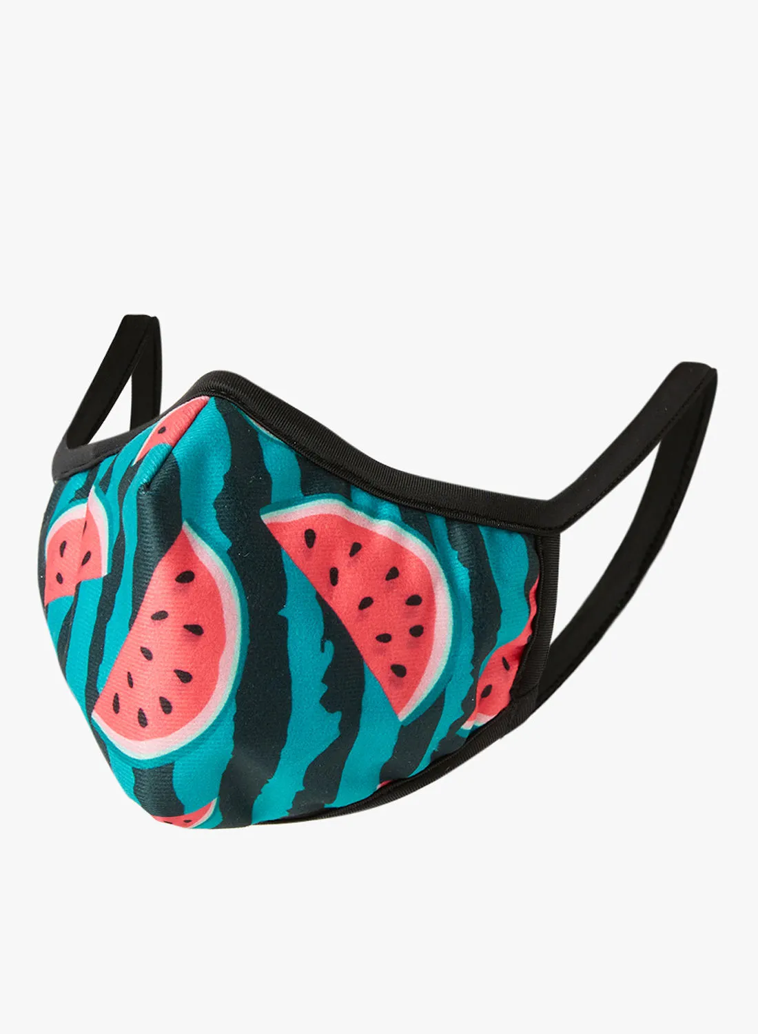 Nomad Mask Unisex Watermelon Print Face Mask Green
