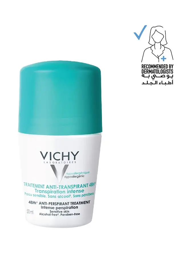 Vichy 48 Hours Anti Perspirant Deodorant Intensive Treatment White/Blue 50ml