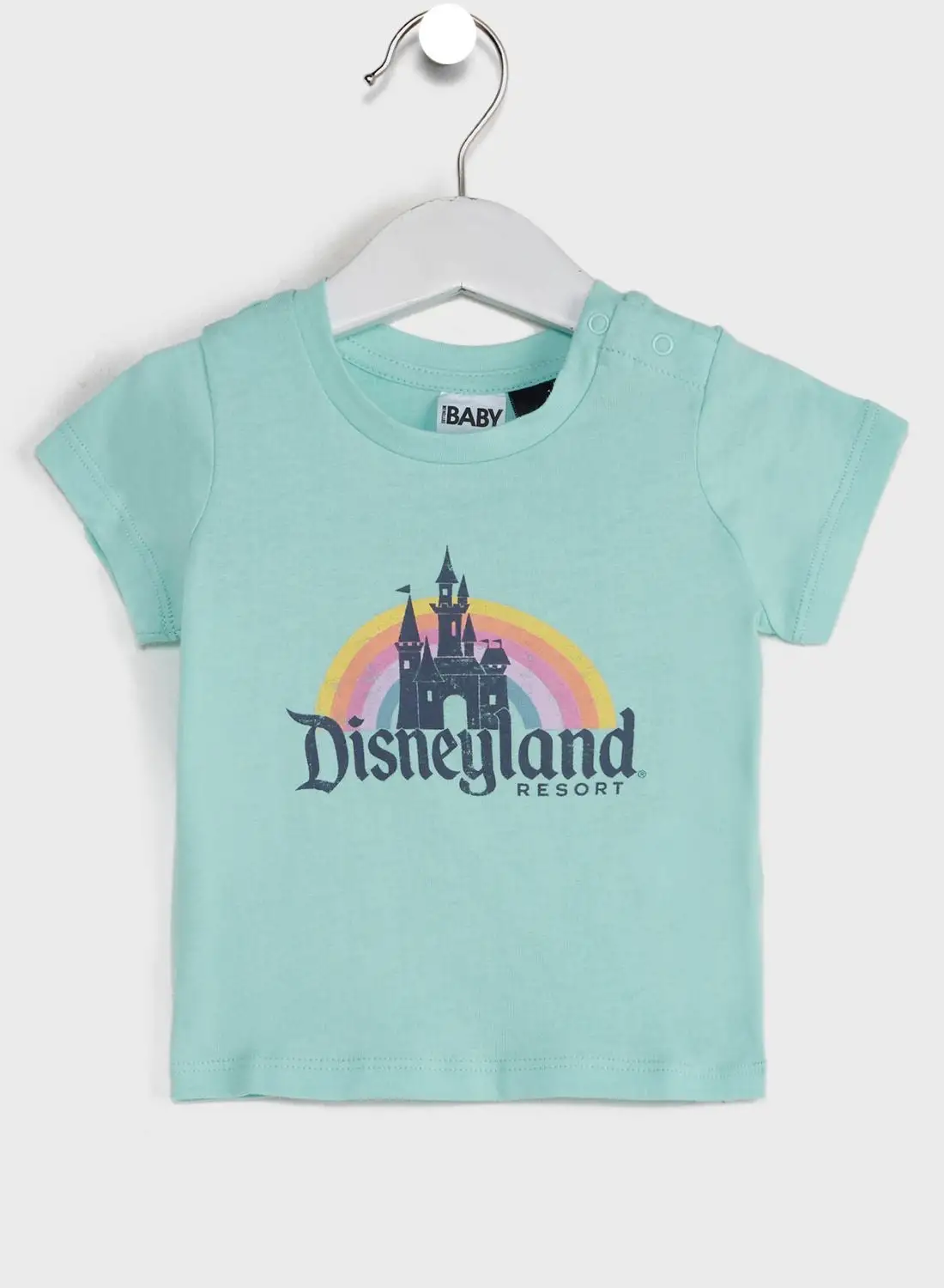 Cotton On Infant Disneyland Rainbow Castle T-Shirt
