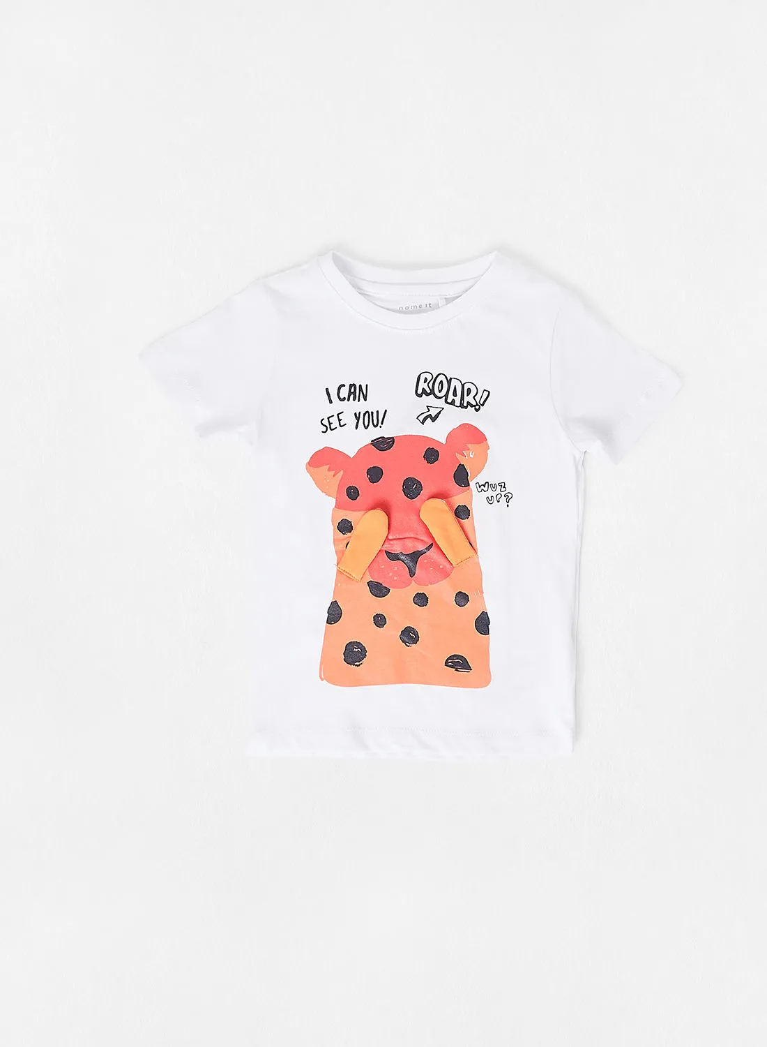 NAME IT Baby/Kids Graphic Print T-Shirt White