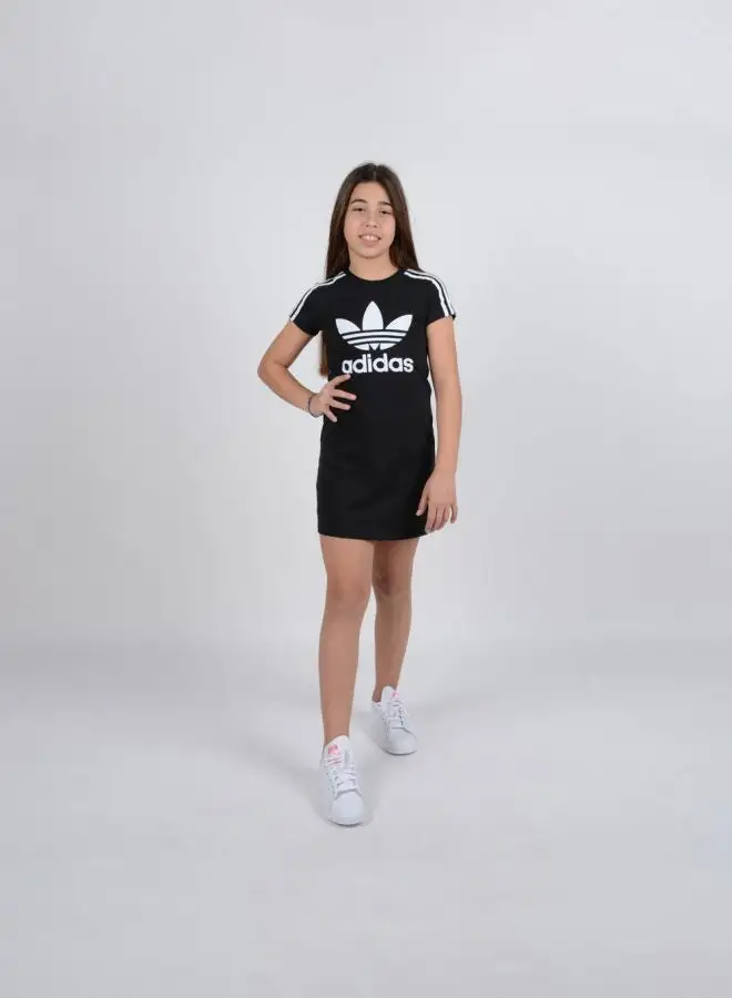 adidas Originals Kids Adicolor Skater Dress Black/White