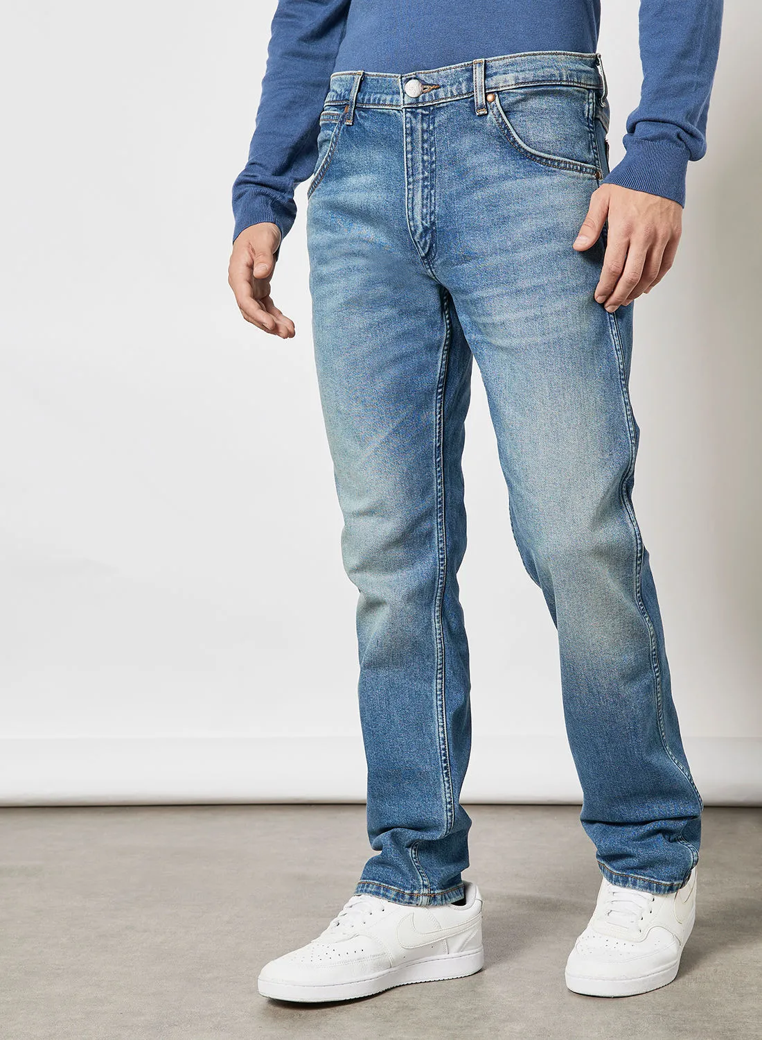 Wrangler Western Slim Jeans Blue