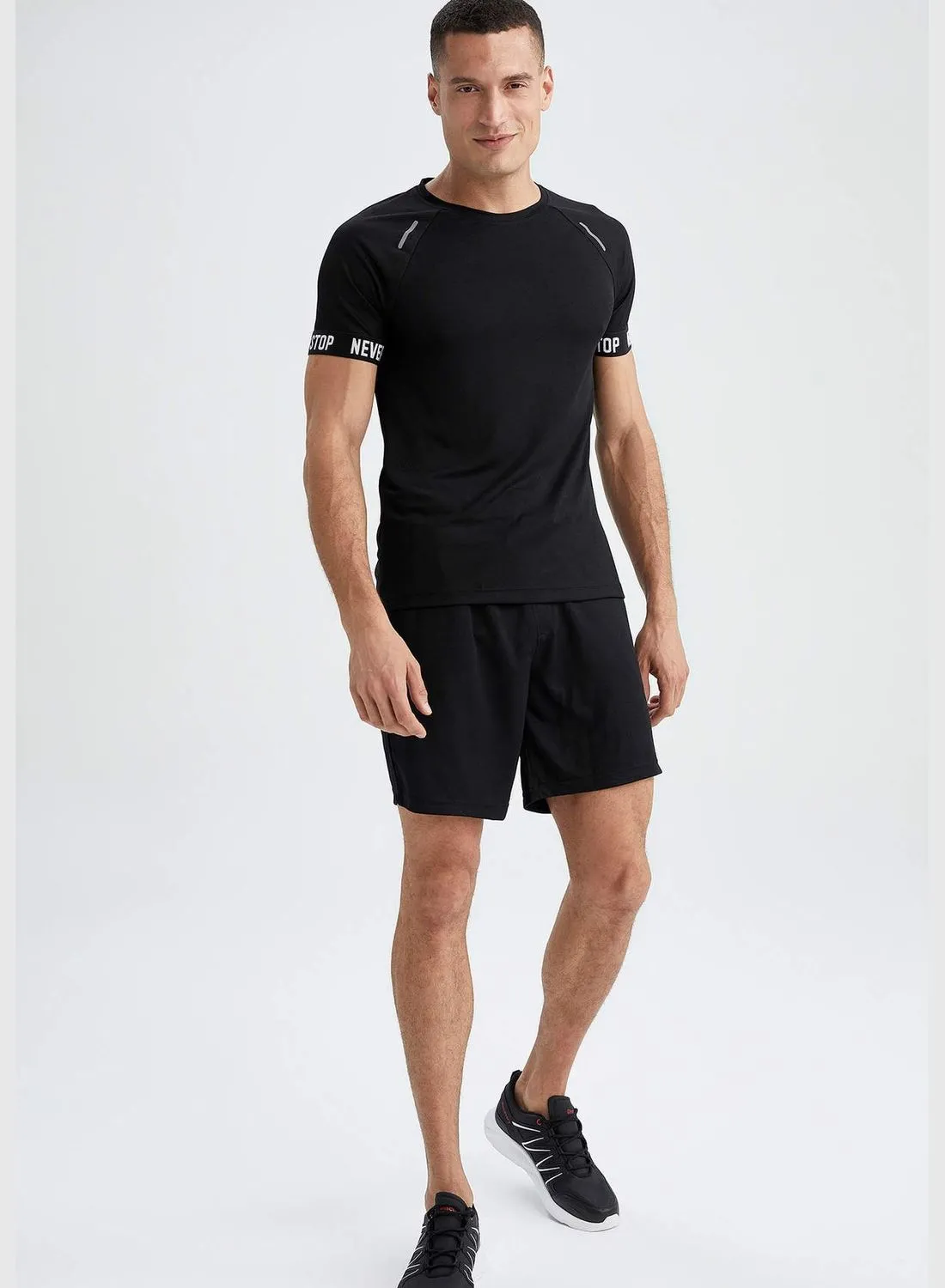 DeFacto Man Slim Fit Knitted Bottom Knitted Short