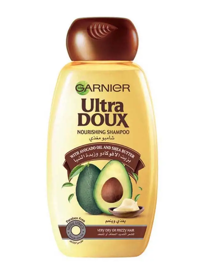Garnier Ultra Doux Avocado Oil And Shea Butter Nourishing Shampoo 400ml