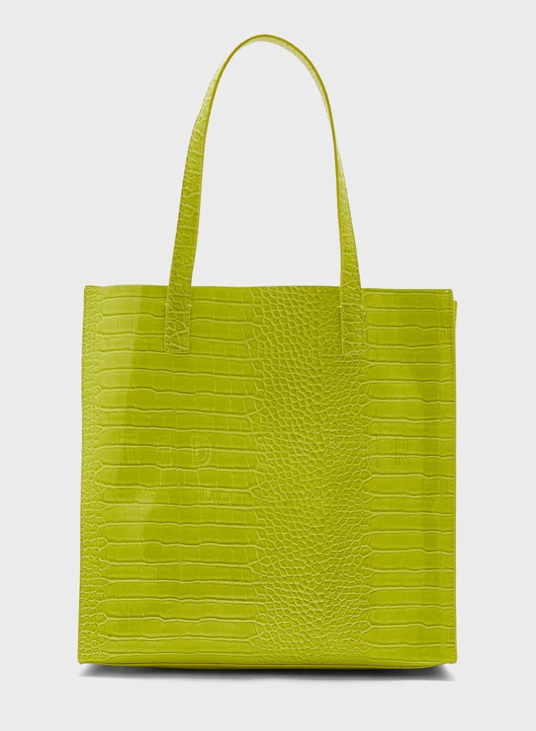 Ted Baker Croccon Croc Large Icon Tote Bag
