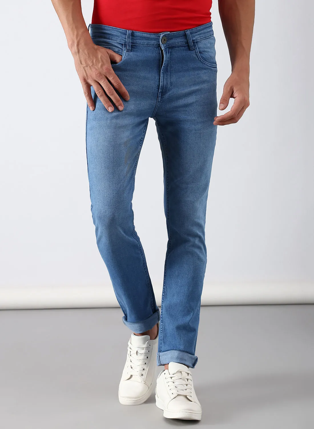 ABOF Slim Fit Jeans Blue