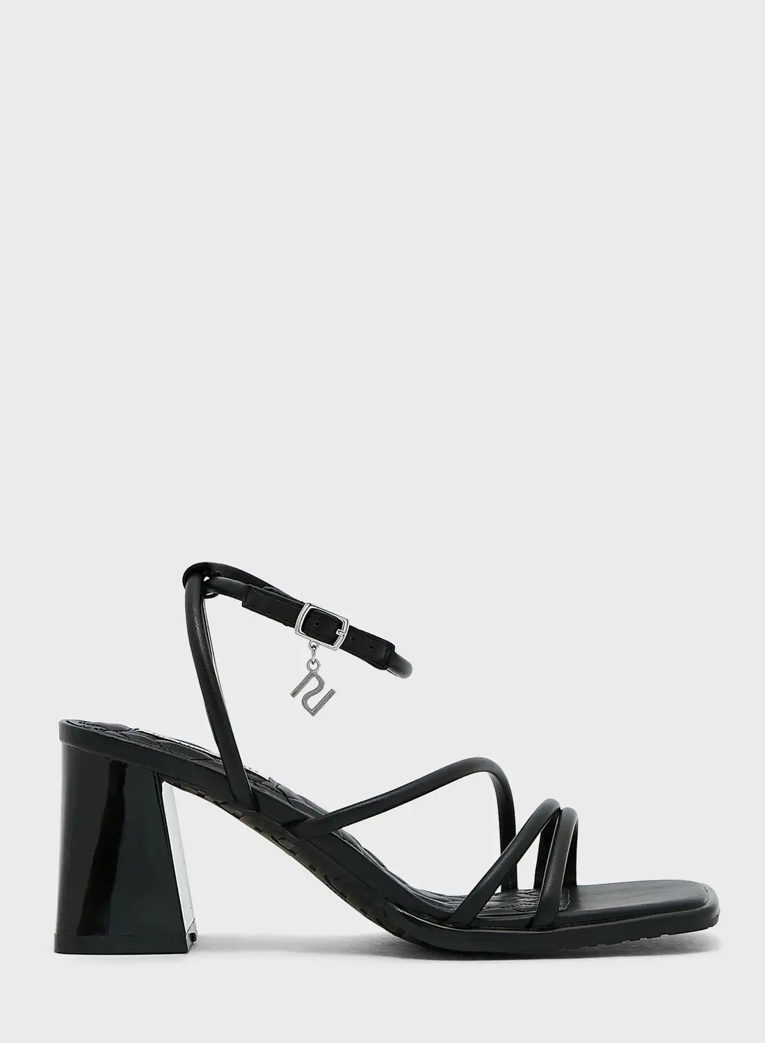 RIVER ISLAND Strappy Block Heeled Sandals