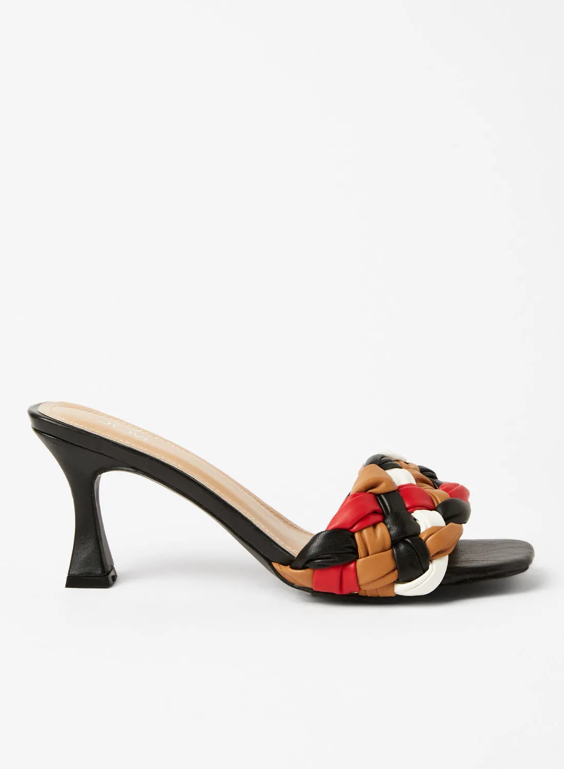 Jove Fashionable Heeled Sandals Multicolour