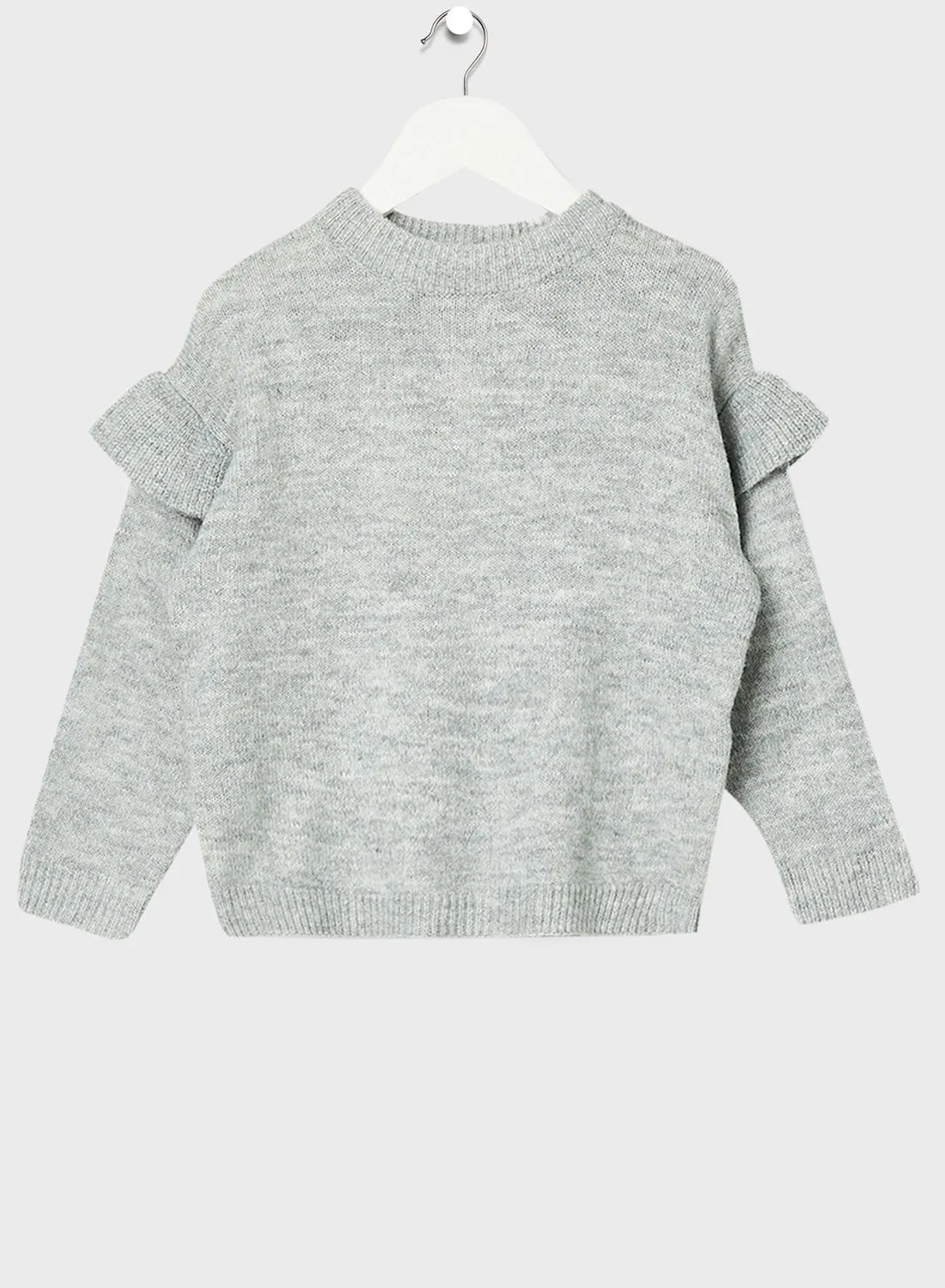 MANGO Infant Ruffle Detail Sweater