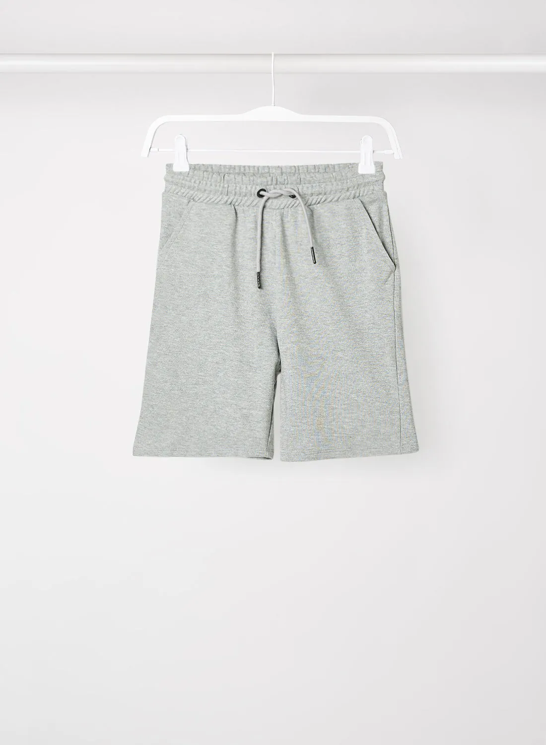 MANGO Teen Bermuda Shorts Grey