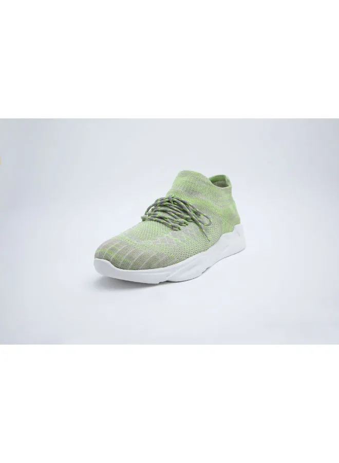 Geoomnii Men's Finch 1 Dyed Low Top Sneakers Green/Grey