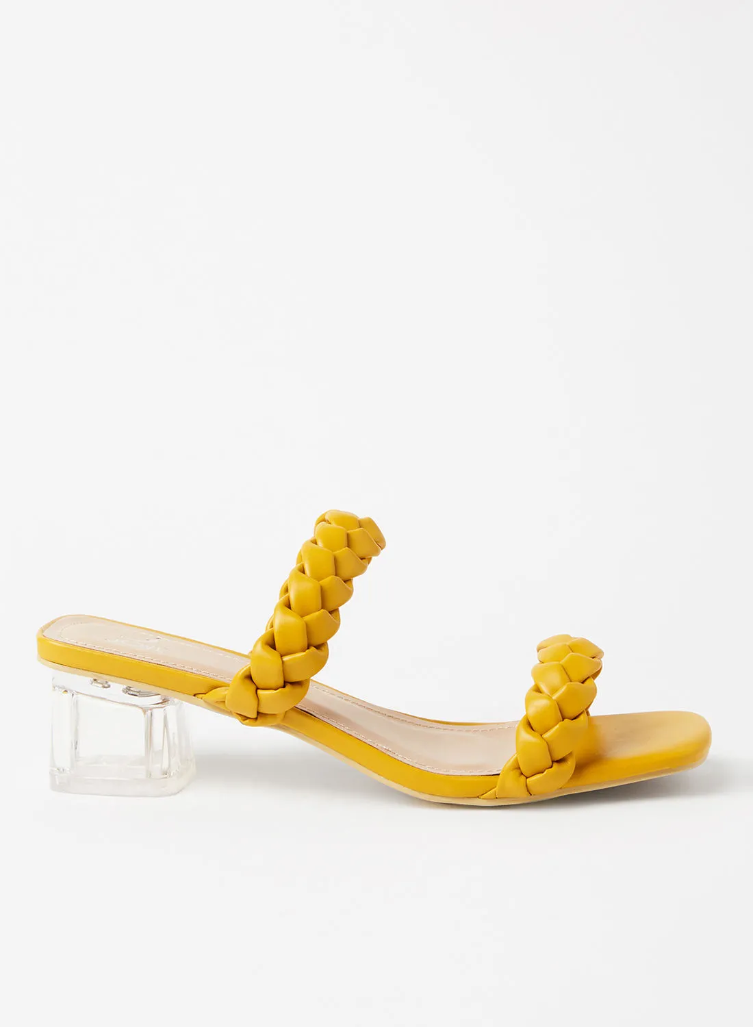 Jove Casual Slip-On Sandals Yellow