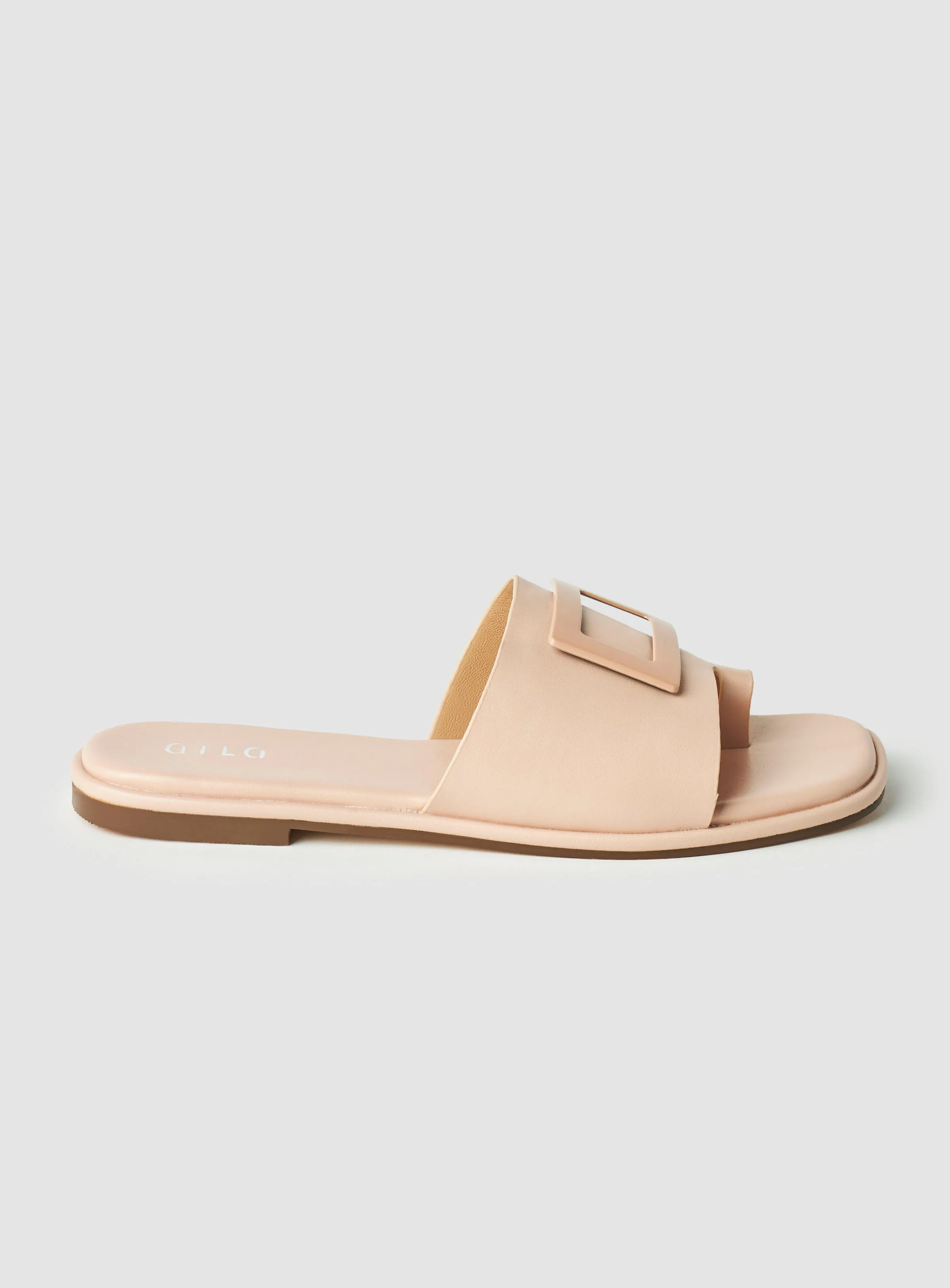 Aila Casual Flat Sandals Pink