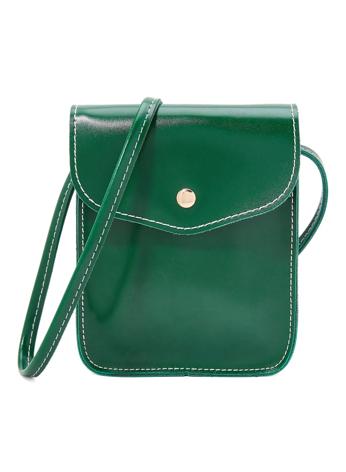 YUEJIN حقيبة كروس فريدة من نوعها باللون الأخضر
